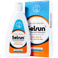 Dầu gội giảm gàu, sạch nấm Selsun 1% Selenium Sulfide Anti-Dandruff Shampoo 100ml