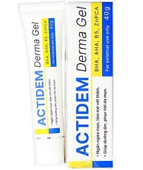Gel giảm mụn, dưỡng ẩm da ACTIDEM Derma Gel 18gr / 40gr