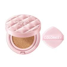 Cushion chống nắng mỏng nhẹ COLORKEY Long Lasting Flawless Brightening Cushion Cream SPF50+ PA++++