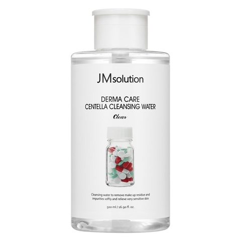 Nước Tẩy Trang JMsolution Hyaluronic Acid Mọi Loại Da 500ml Hyaluronic Ampoule Cleansing Water