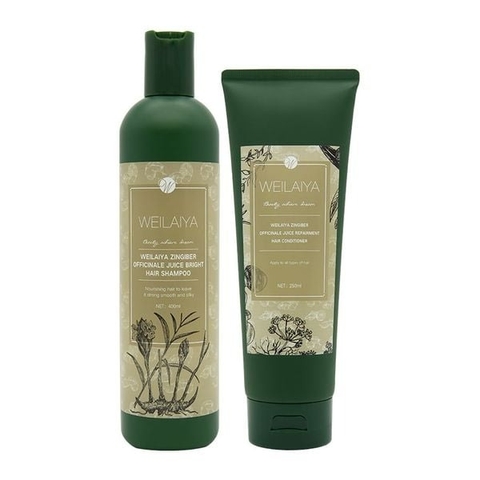 Bộ Dầu Gội Và Xả Hà Thủ Ô Weilaiya Hair Strength Shampoo & Conditioner