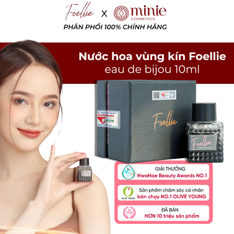 Nước hoa vùng kín lưu hương 48h Foellie Eau de Bijou 10ml