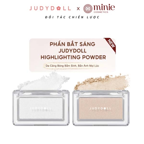 Phấn bắt sáng kim tuyến Judydoll Highlighting Powder 3g