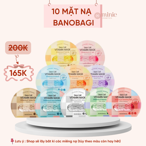 Mặt Nạ BANOBAGI STEM CELL VITAMIN MASK