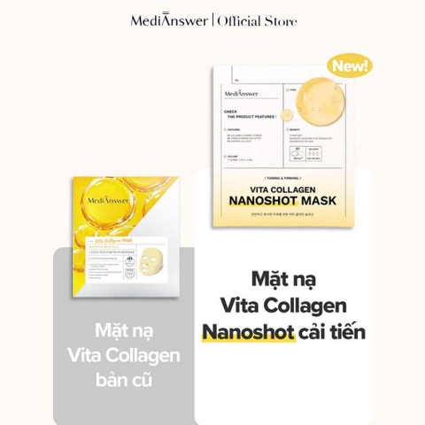 Mặt nạ thạch cung cấp collagen MediAnswer