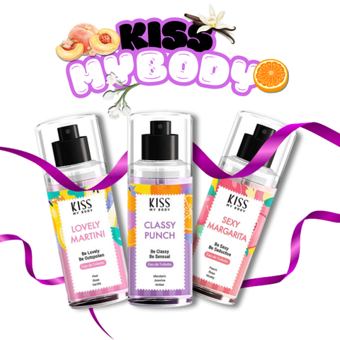 Xịt thơm toàn thân hương nước hoa Kiss My Body Eau De Toilette 88ml