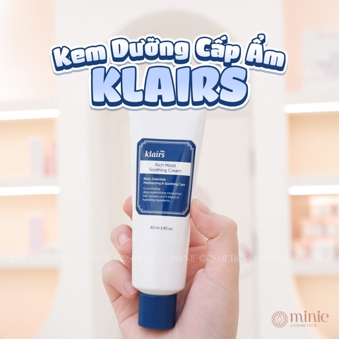 Kem Dưỡng Ẩm Chuyên Sâu Klairs Rich Moist Soothing Cream 80ml