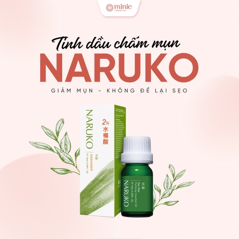 Tinh Dầu Naruko Tràm Trà Làm Giảm Mụn Viêm Sưng 10ml Tea Tree Purifying Essential Oil