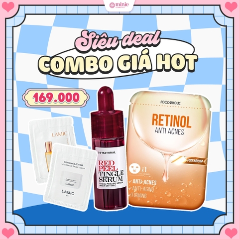 Serum So'Natural Tái Tạo Peel Da Sinh Học 11ml Red Peel Tingle Serum