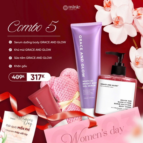 Set quà tặng 8 tháng 3 - COMBO 5 (4 Món)