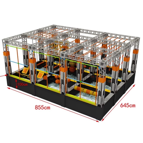 Điểm Nổi Bật Khi Đầu Tư Khu Vui Chơi Chiến Binh Ninja Sasuke Thử Thách từ Dochoikinhbac