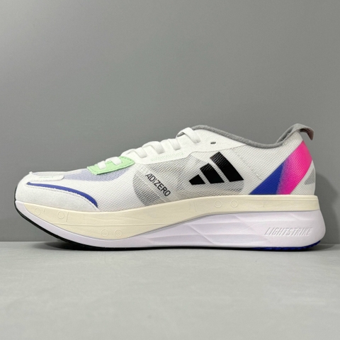 Adizero Boston 11 'White Lucid Blue Fuchsia