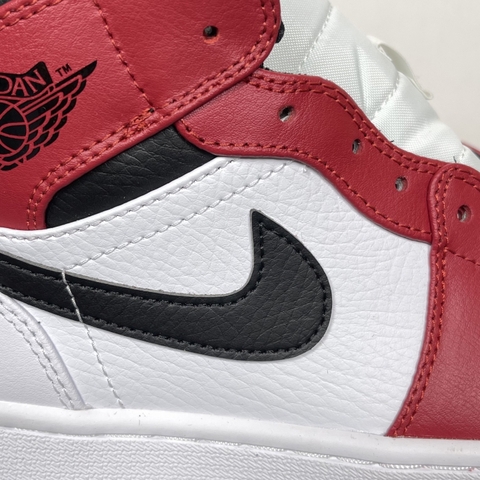 Air Jordan 1 Mid Chicago 'White Toe' [ Xưởng T ]