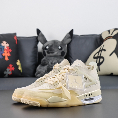Air Jordan 4 Retro Off-White Sail [ Xưởng X ]