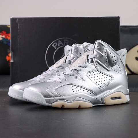 Jordan 6 Retro PSG Paris Saint-Germain Silver