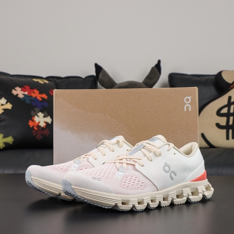 On Running Cloud X 4 Ivory Salmon