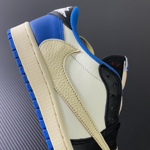 Fragment Design x Travis Scott x Air Jordan 1 Retro Low ‘Royal Blue’ [ Xưởng 3 ]