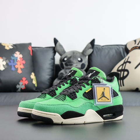 Air Jordan 4 Retro Manila Green Black Sail [ Xưởng X ]