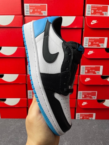 Air Jordan 1 Retro Low OG Black Dark Powder Blue [ Xưởng G ]