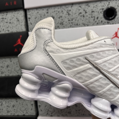Nike Shox TL White Metallic Silver