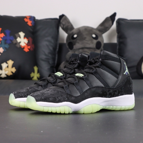 Air Jordan  11 Retro "Black & Barely Volt"