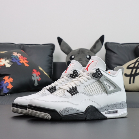 Air Jordan 4 Retro White Cement (2025) [ Xưởng 3 ]