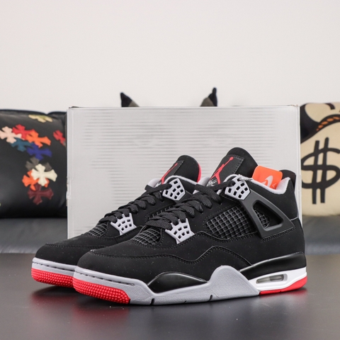 Air Jordan 4 Retro OG Bred (2026) [ Xưởng 3 ]