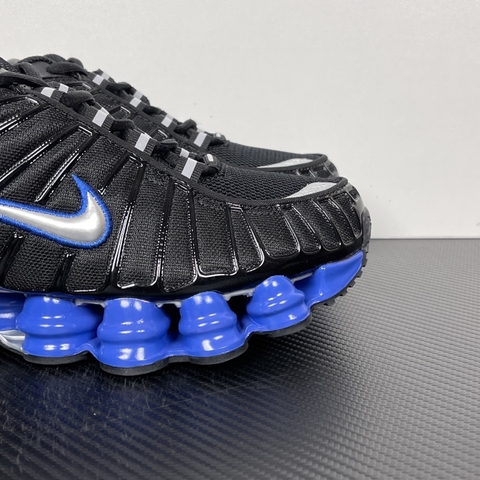 Shox TL Black Racer Blue Metallic Silver