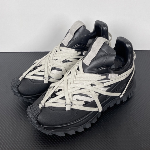 Rick Owens x Moncler Trailgrip Megalace Black