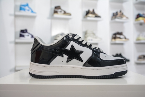 Bape Sta 'Black White Leather' [ Xưởng C ]