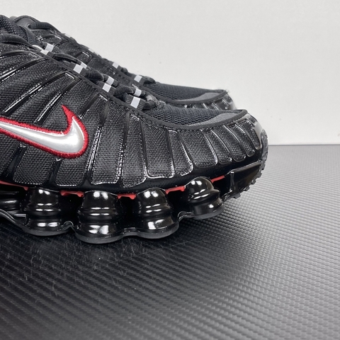 Shox TL Black College Red Silver