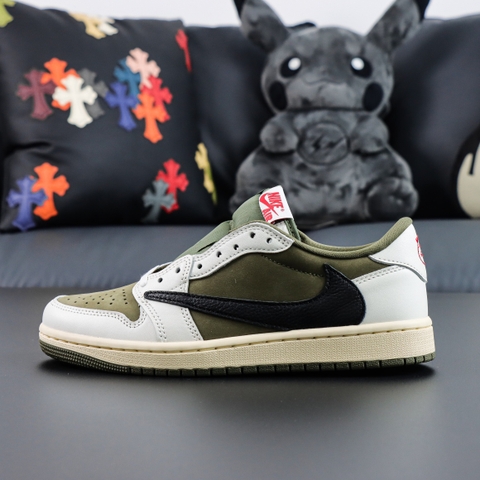 Air Jordan 1 Retro Low OG SP x Travis Scott ‘Medium Olive’ [ Xưởng LR ]