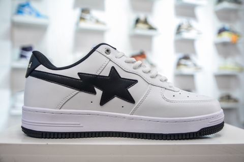 Bape Sta 'White Black Swoosh' [ Xưởng C ]