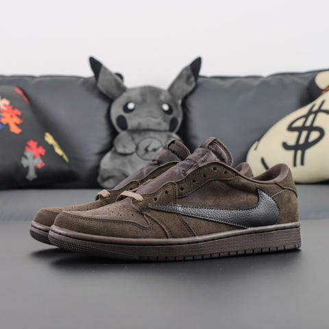 Air Jordan 1 Low OG SP x Travis Scott ‘Velvet Brown’ [ Xưởng LR ]