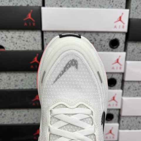 Nike Vomero Plus White Bright Crimson Black