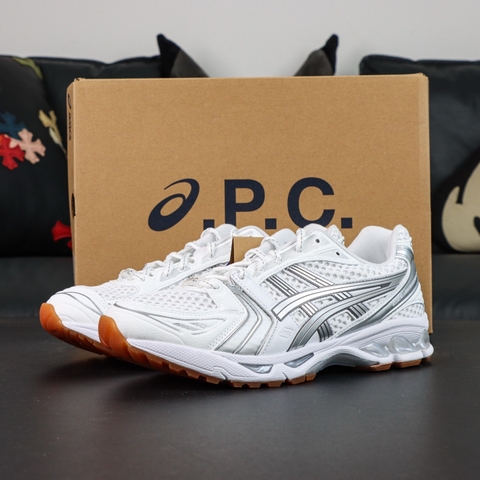 ASICS Gel-Kayano 14 A.P.C. White Pure Silver [ Xưởng C ]
