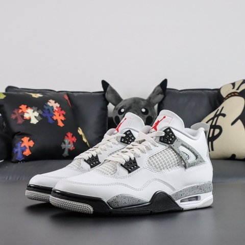 Air Jordan 4 Retro White Cement (2025) [ Xưởng LR ]