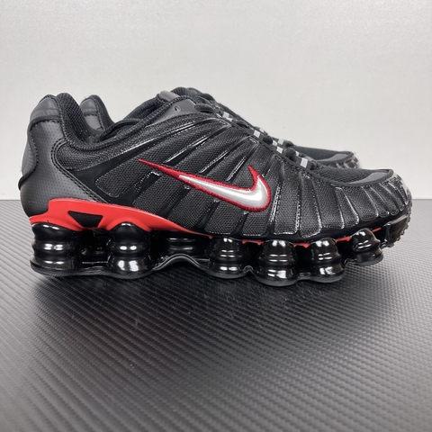 Shox TL Black College Red Silver