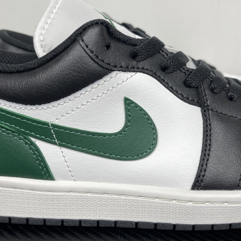 Air Jordan 1 Low Black Gorge Green