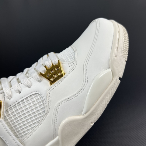 Air Jordan 4 'Sail Metallic Gold' [ Xưởng 3 ]