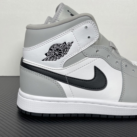 Air Jordan 1 Mid 'Light Smoke Grey' [ Xưởng T ]