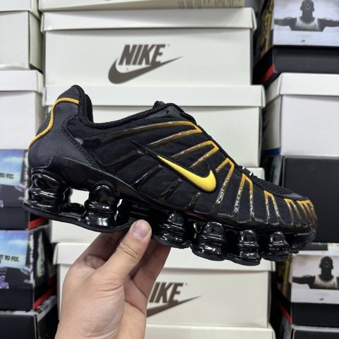 Nike Shox TL Black University Gold