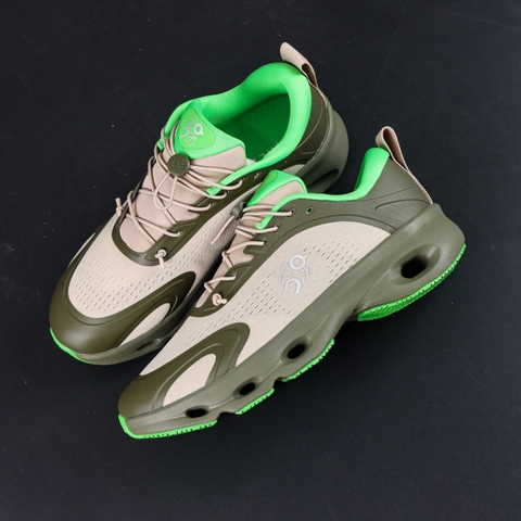 On Running Cloudsolo x LOE.WE Khaki Green Sand