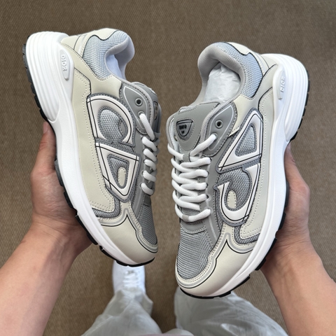Dior B30 Gray Mesh and White Fabric [ Xưởng C ]