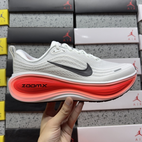 Nike Vomero Plus White Black Bright Crimson