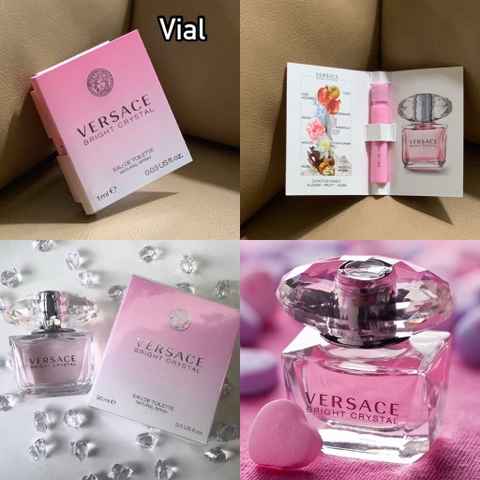 Vial nước hoa nữ VERSACE BRIGHT CRYSTAL