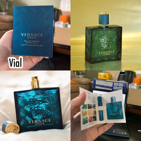 Vial Nước Hoa Nam Versace Eros EDT 1ml