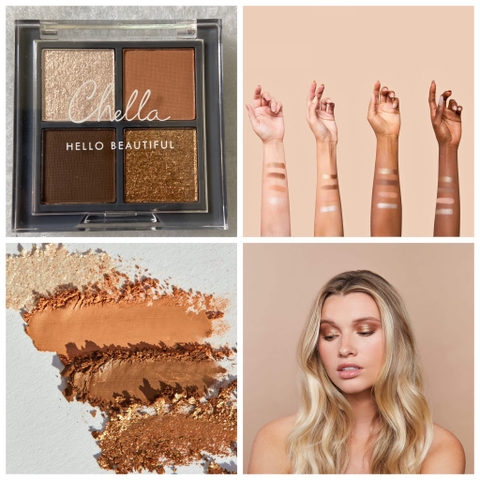 Phấn Mắt Chella Hello Beautiful - Mini La Vie Neutral Eyeshadow Palette