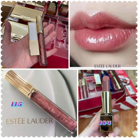 Cặp đôi son Estee Lauder 115 & 184