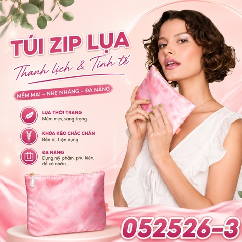 Túi Ipsy Zip Lụa